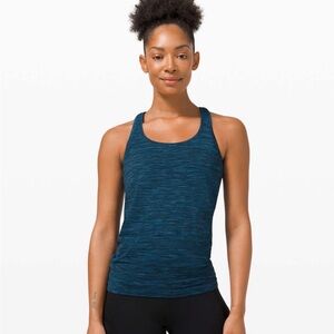 Lululemon Athletica Teal Racerback Tank Top